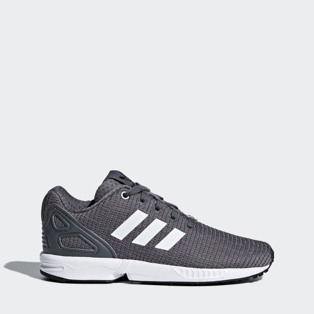 Adidas Zx Flux - Originals για αγορια - Γκρι/Μαυρα/Ασπρα,Μέγεθος: EU 27 – 39 1/3 (894LUWKM)